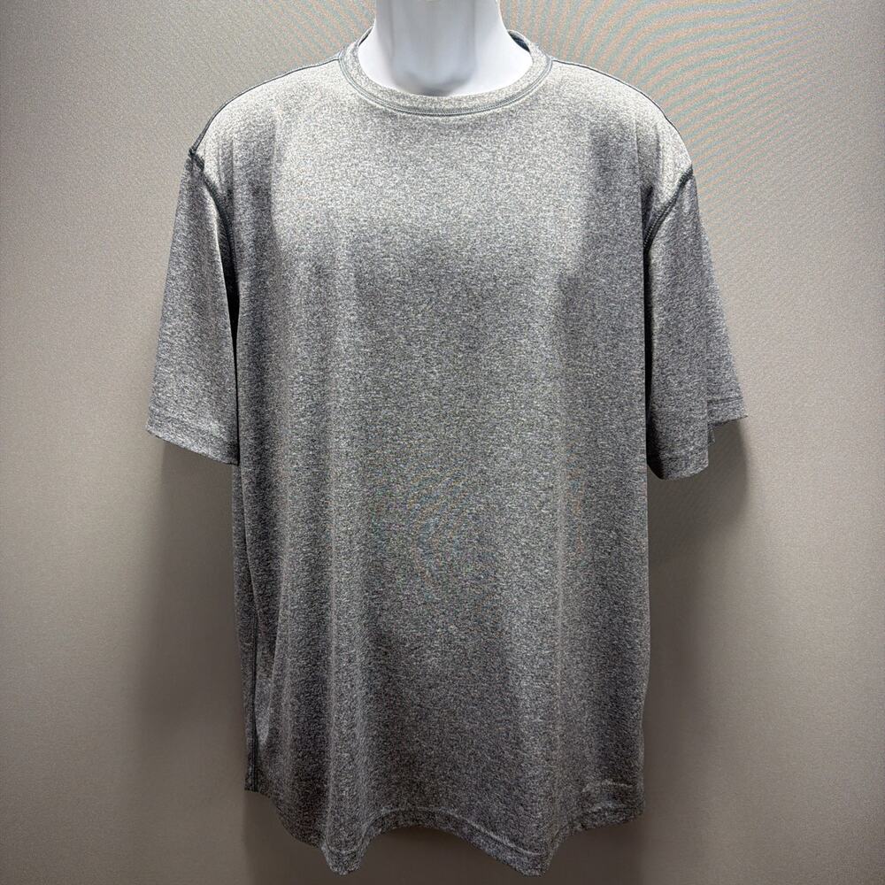 Eddie Bauer Men’s XL Grey Dry-Fit Performance Athletic Lightweight Gym Work Out